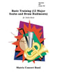 Basic Training Concert Band sheet music cover